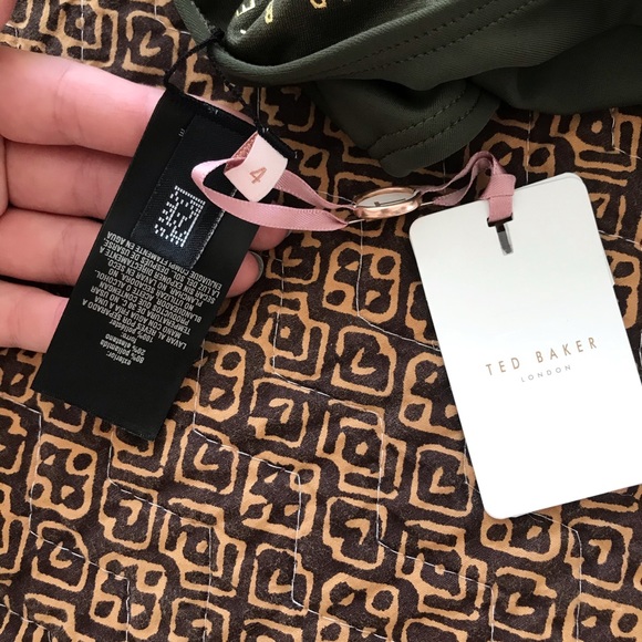 NWT NEW TED BAKER Pikaa Halter One Piece Swimsuit - Picture 15 of 16